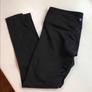 Lulu Lemon full length black tights